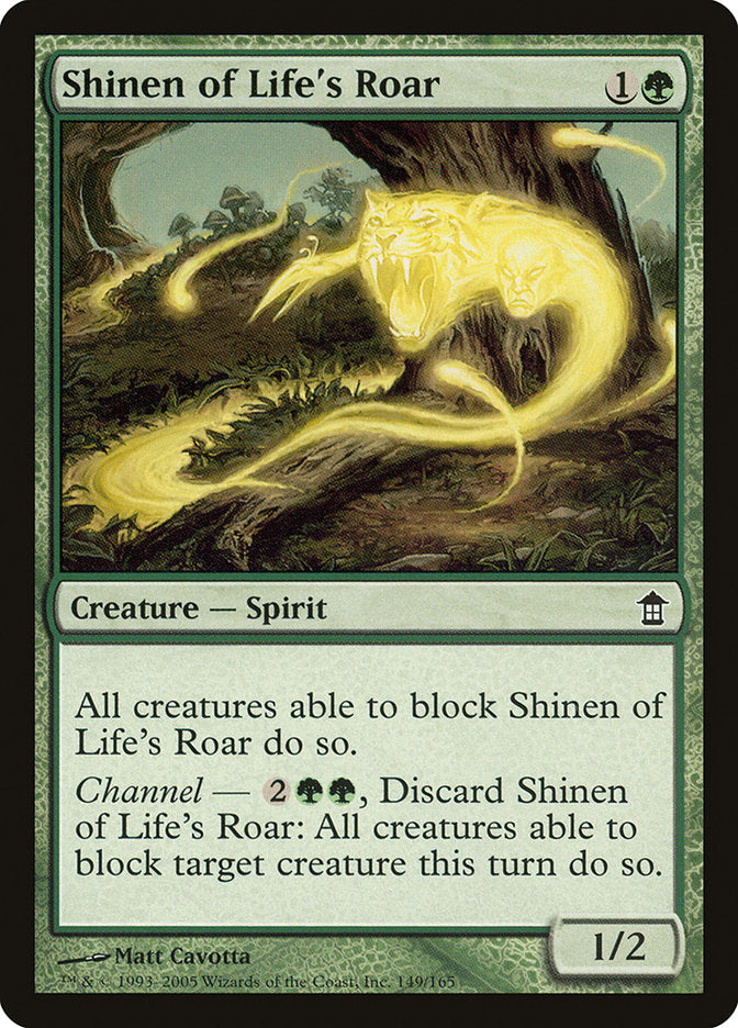 Shinen of Life's Roar [Saviors of Kamigawa] | The Gaming Verse