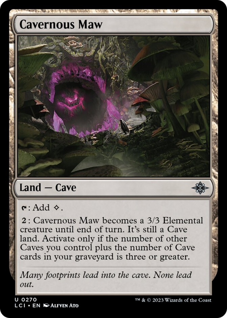 Cavernous Maw [The Lost Caverns of Ixalan] | The Gaming Verse