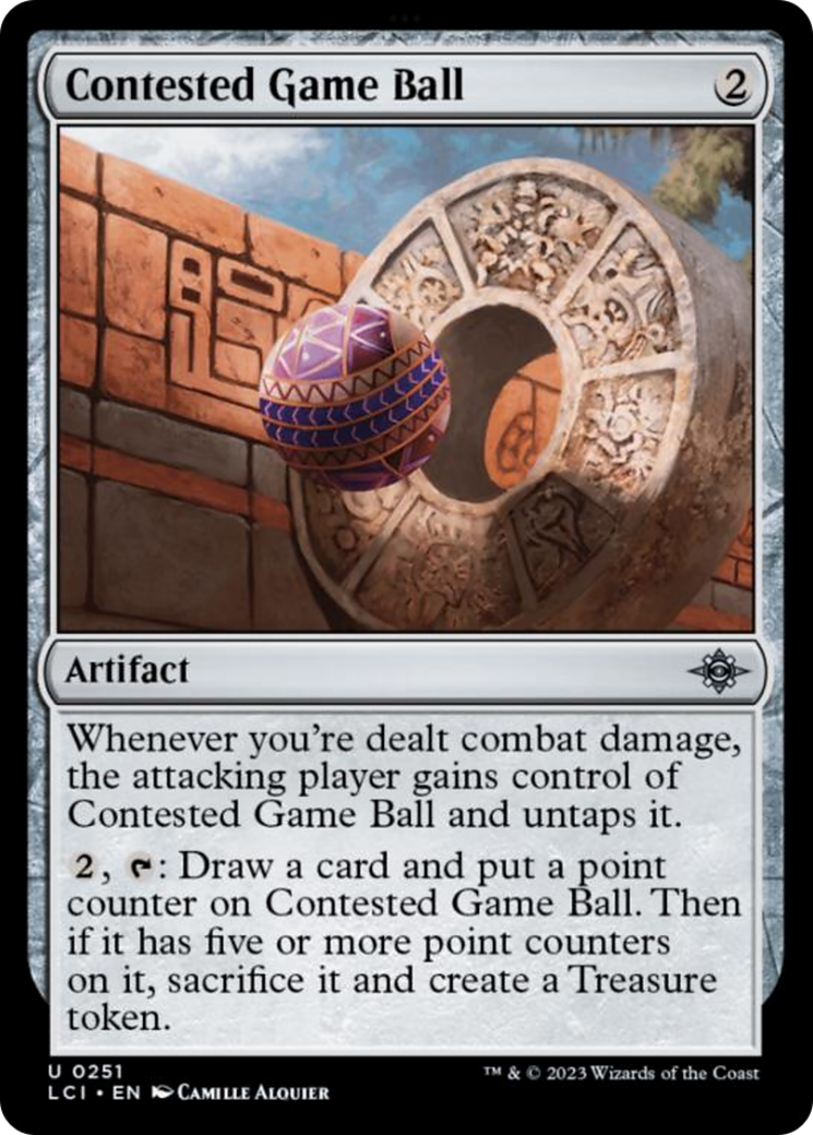 Contested Game Ball [The Lost Caverns of Ixalan] | The Gaming Verse