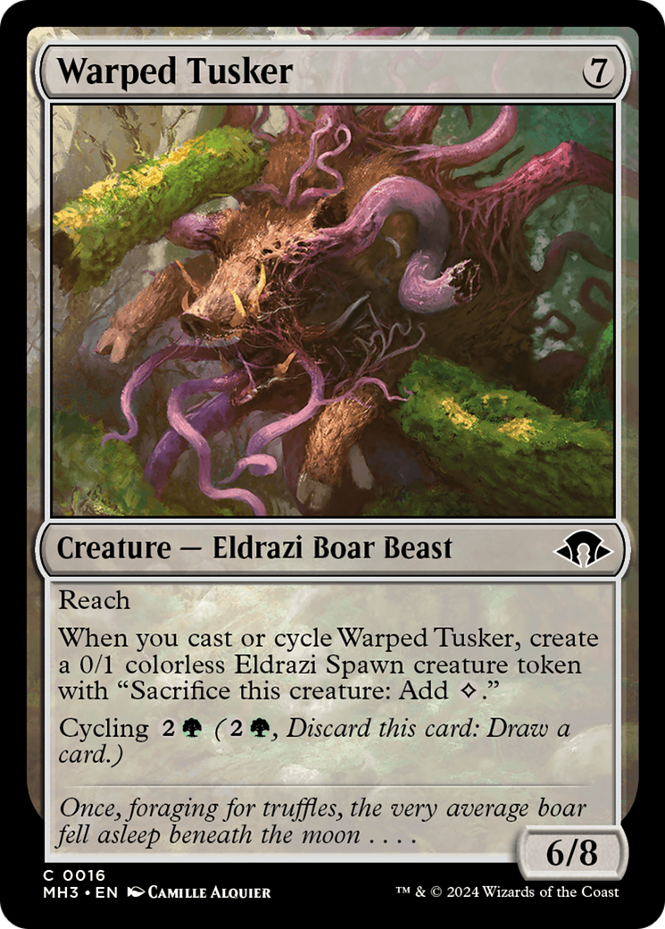 Warped Tusker [Modern Horizons 3] | The Gaming Verse