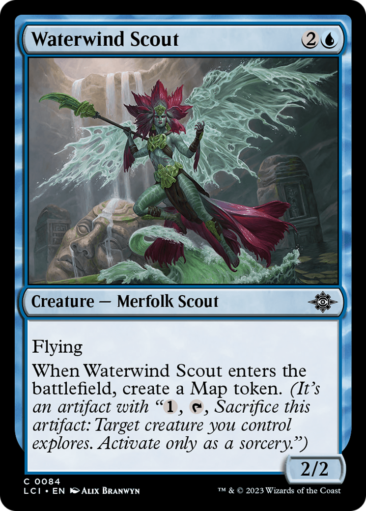 Waterwind Scout [The Lost Caverns of Ixalan] | The Gaming Verse