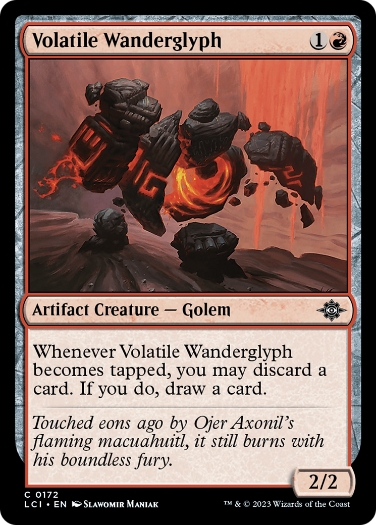 Volatile Wanderglyph [The Lost Caverns of Ixalan] | The Gaming Verse