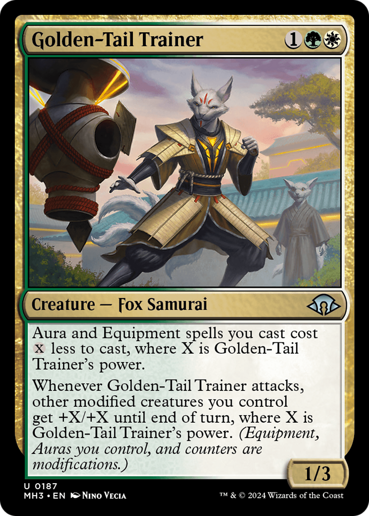 Golden-Tail Trainer [Modern Horizons 3] | The Gaming Verse