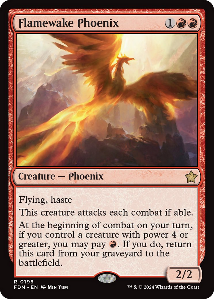 Flamewake Phoenix [Foundations] | The Gaming Verse