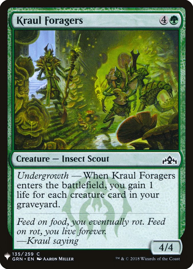 Kraul Foragers [Mystery Booster] | The Gaming Verse