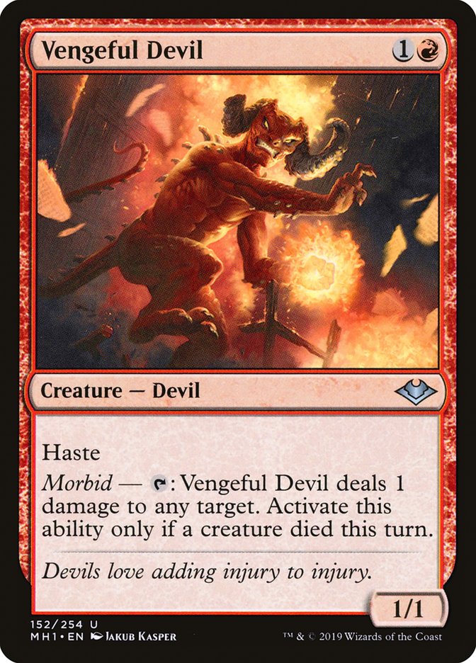 Vengeful Devil [Modern Horizons] | The Gaming Verse