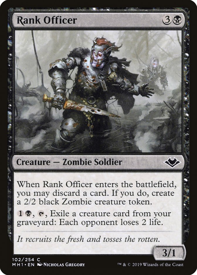 Rank Officer [Modern Horizons] | The Gaming Verse