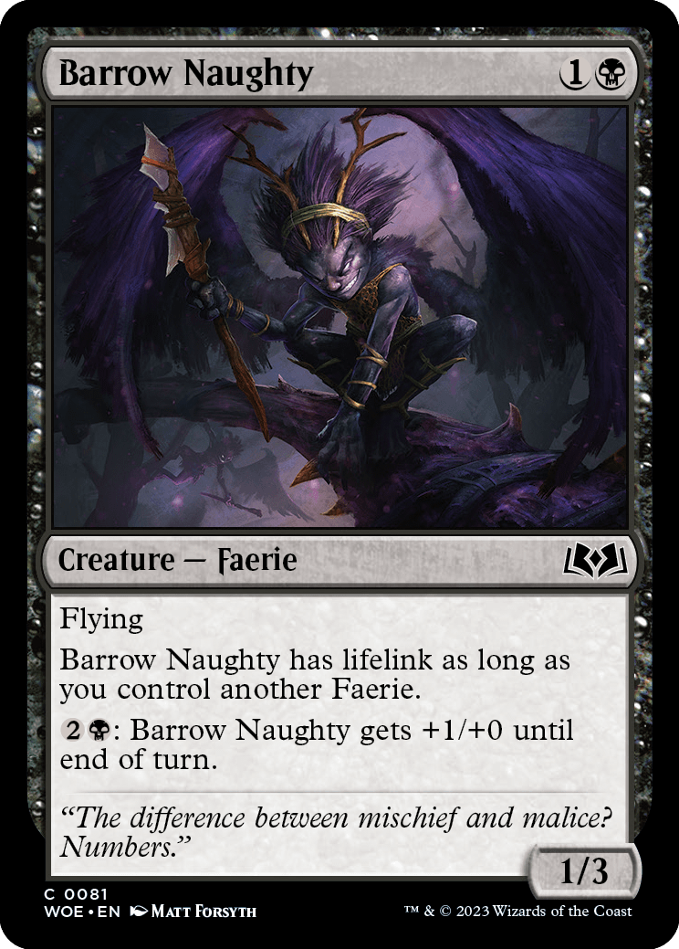 Barrow Naughty [Wilds of Eldraine] | The Gaming Verse