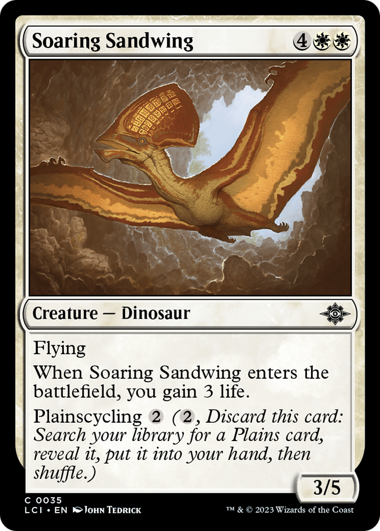 Soaring Sandwing [The Lost Caverns of Ixalan] | The Gaming Verse