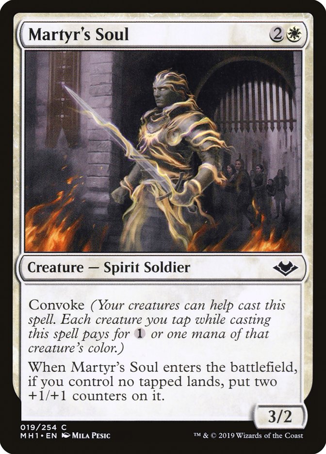 Martyr's Soul [Modern Horizons] | The Gaming Verse