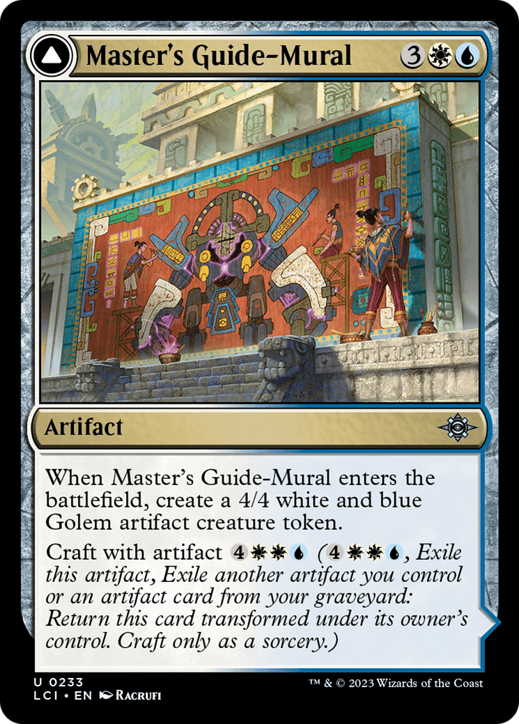 Master's Guide-Mural // Master's Manufactory [The Lost Caverns of Ixalan] | The Gaming Verse