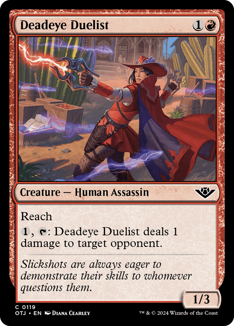 Deadeye Duelist [Outlaws of Thunder Junction] | The Gaming Verse