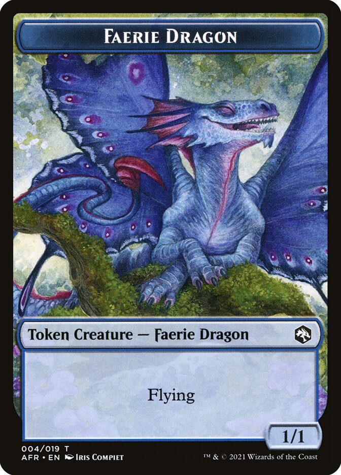 Faerie Dragon Token [Dungeons & Dragons: Adventures in the Forgotten Realms Tokens] | The Gaming Verse