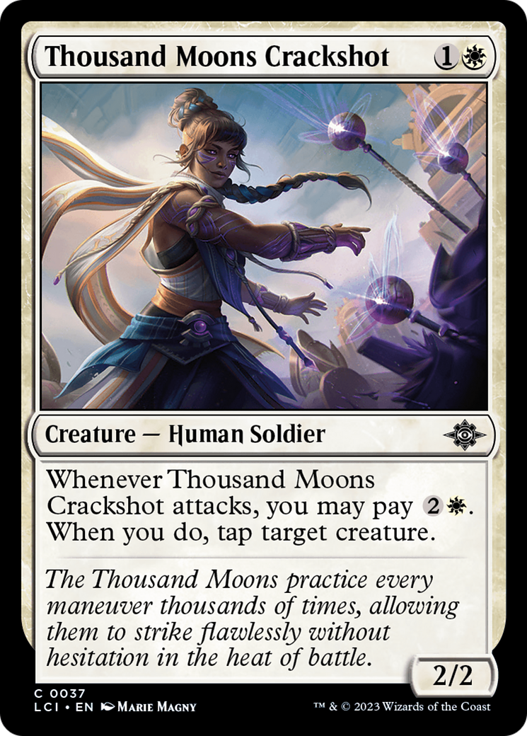 Thousand Moons Crackshot [The Lost Caverns of Ixalan] | The Gaming Verse