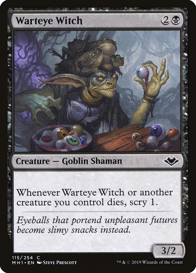 Warteye Witch [Modern Horizons] | The Gaming Verse