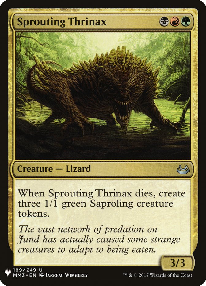 Sprouting Thrinax [Mystery Booster] | The Gaming Verse