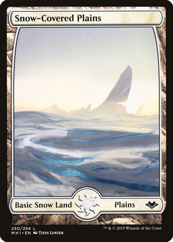 Snow-Covered Plains [Modern Horizons] | The Gaming Verse