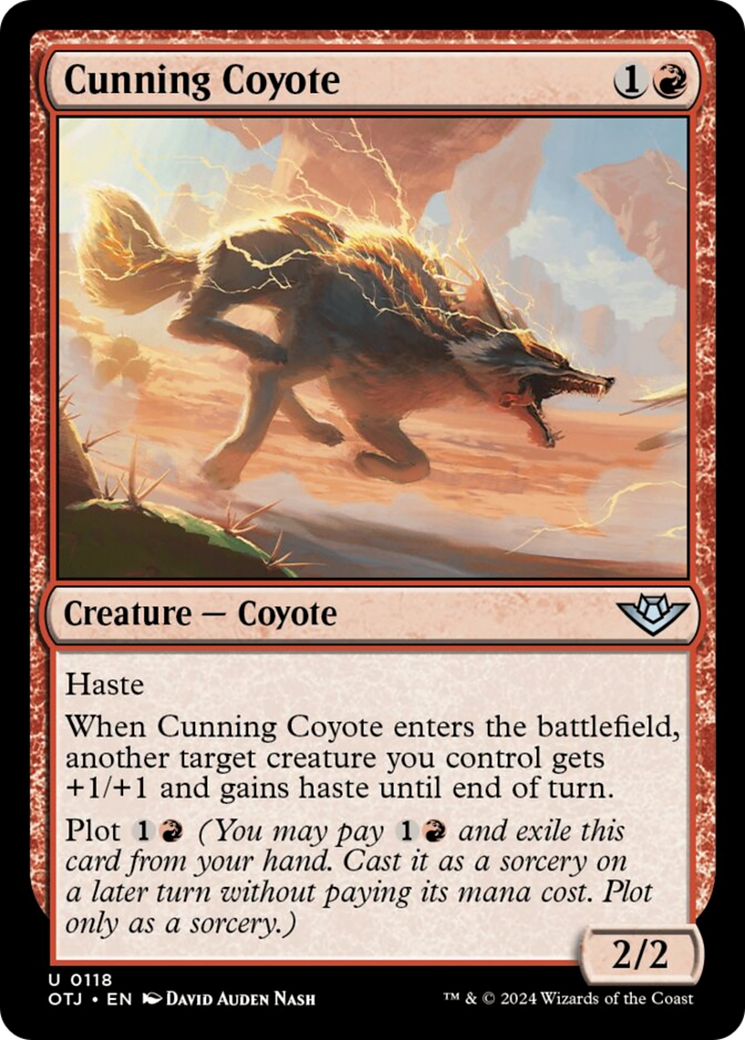 Cunning Coyote [Outlaws of Thunder Junction] | The Gaming Verse