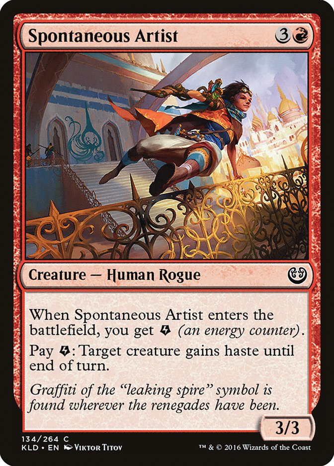 Spontaneous Artist [Kaladesh] | The Gaming Verse