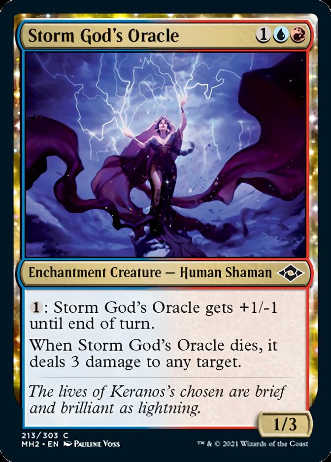 Storm God's Oracle [Modern Horizons 2] | The Gaming Verse