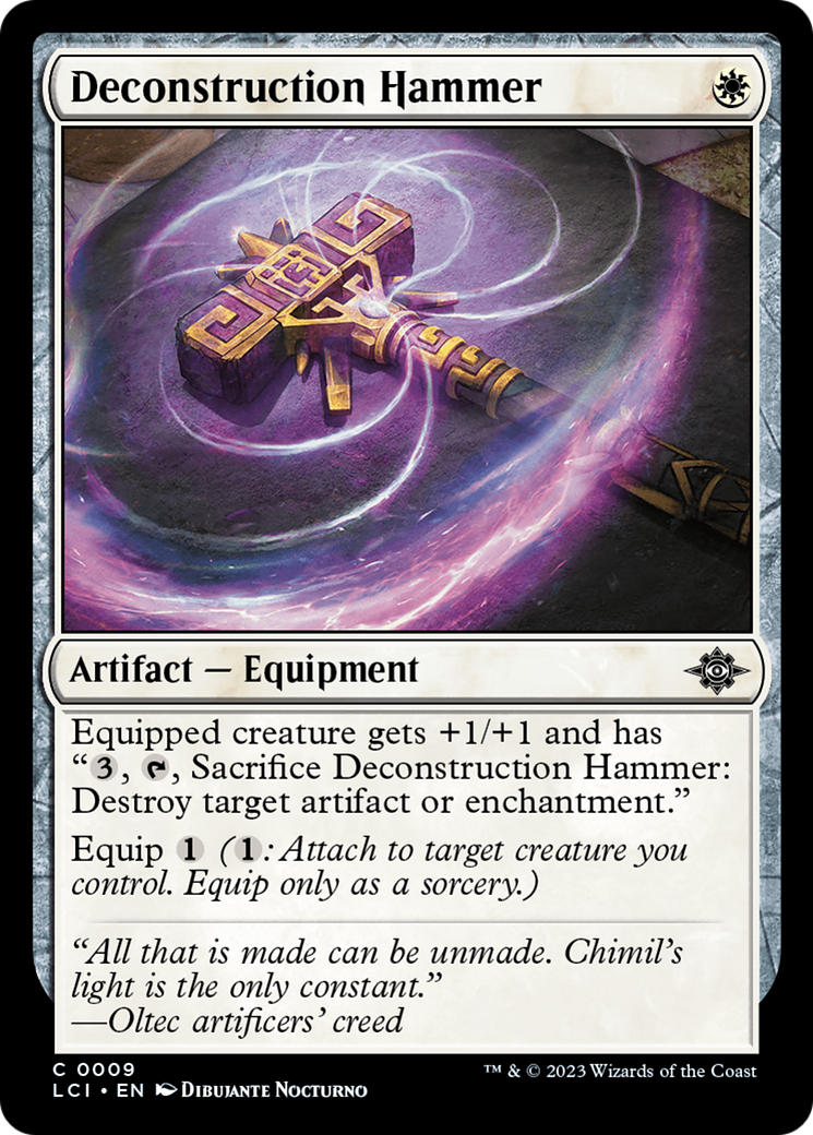 Deconstruction Hammer [The Lost Caverns of Ixalan] | The Gaming Verse