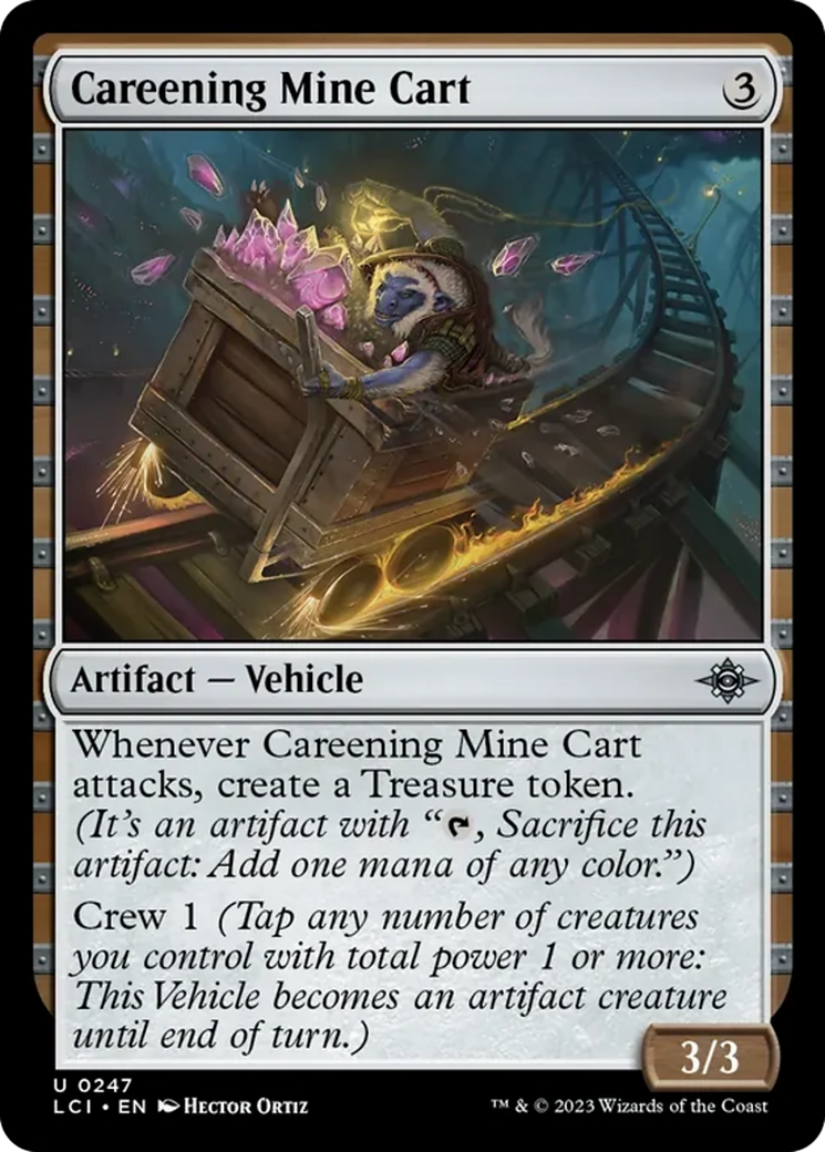 Careening Mine Cart [The Lost Caverns of Ixalan] | The Gaming Verse