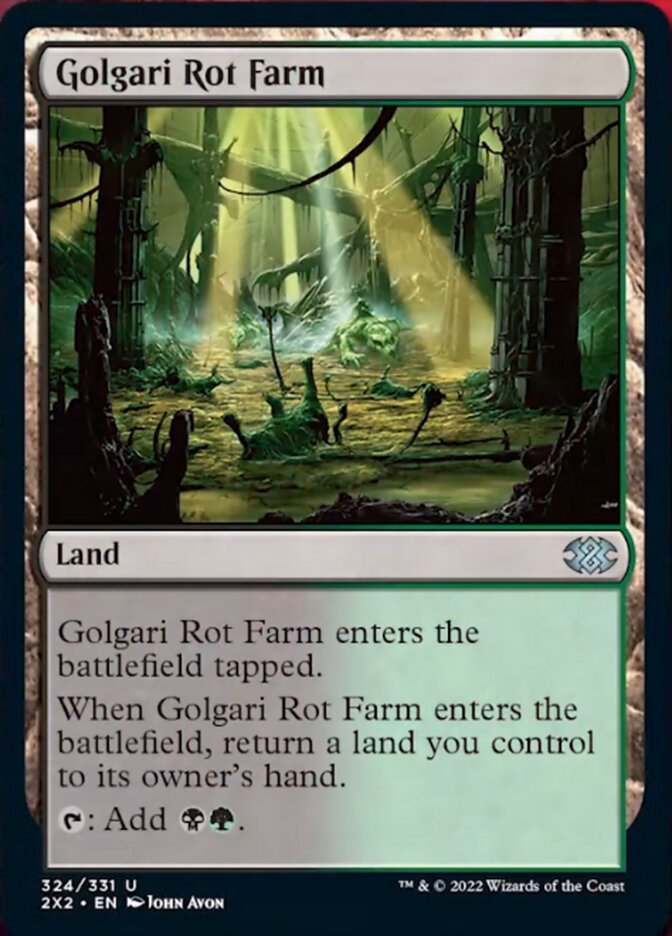 Golgari Rot Farm [Double Masters 2022] | The Gaming Verse