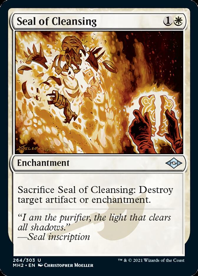 Seal of Cleansing [Modern Horizons 2] | The Gaming Verse