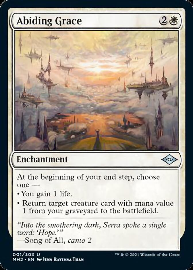 Abiding Grace [Modern Horizons 2] | The Gaming Verse