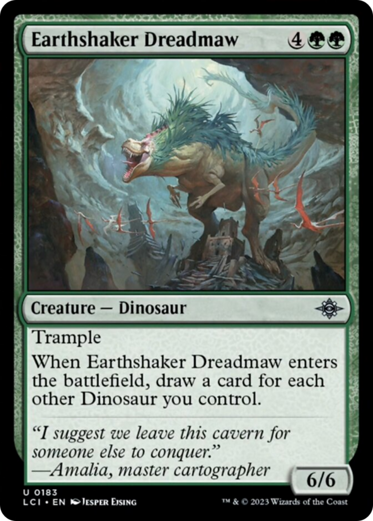 Earthshaker Dreadmaw [The Lost Caverns of Ixalan] | The Gaming Verse