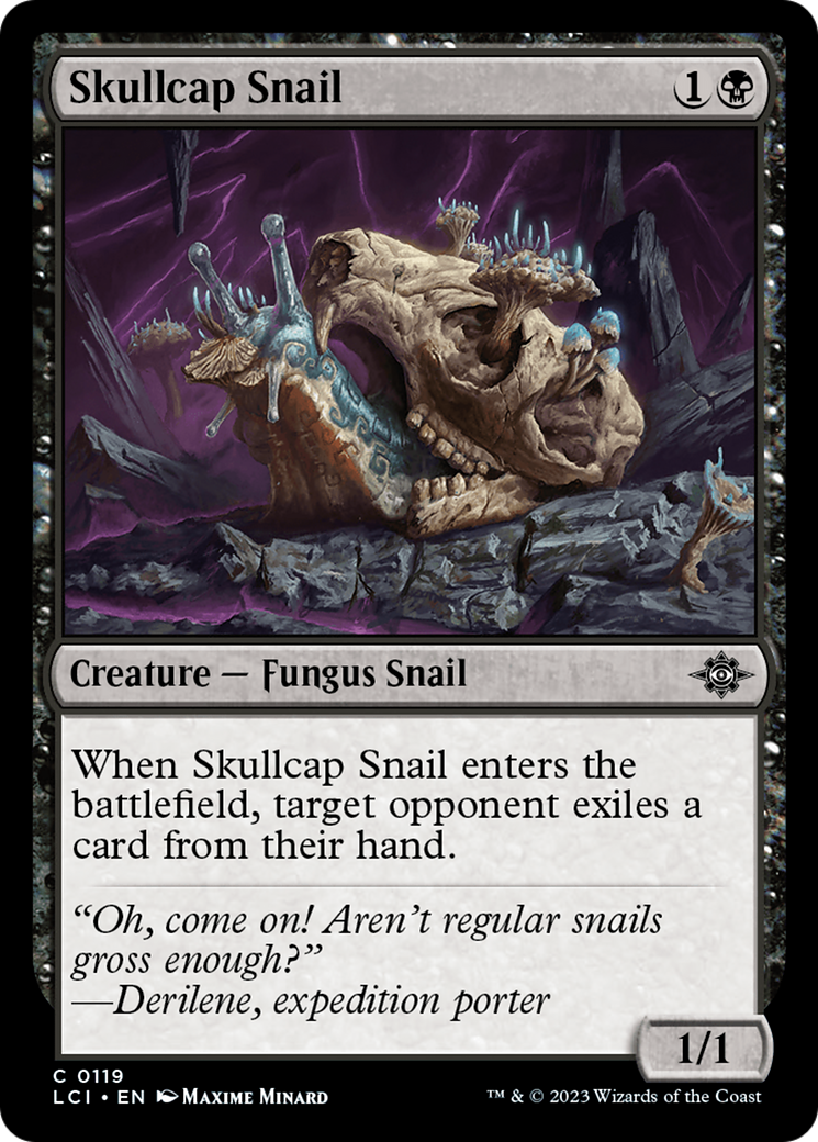 Skullcap Snail [The Lost Caverns of Ixalan] | The Gaming Verse