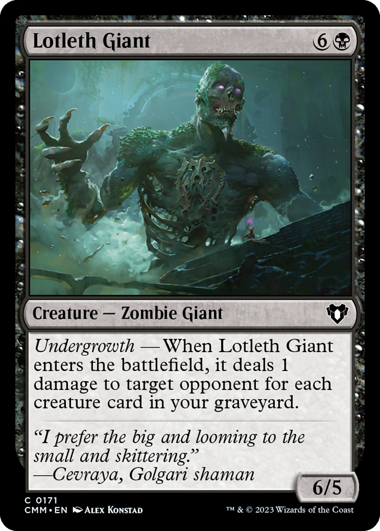 Lotleth Giant [Commander Masters] | The Gaming Verse