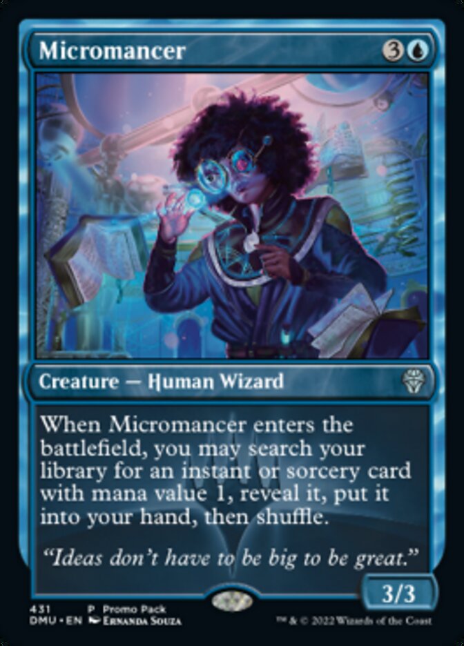 Micromancer (Promo Pack) [Dominaria United Promos] | The Gaming Verse