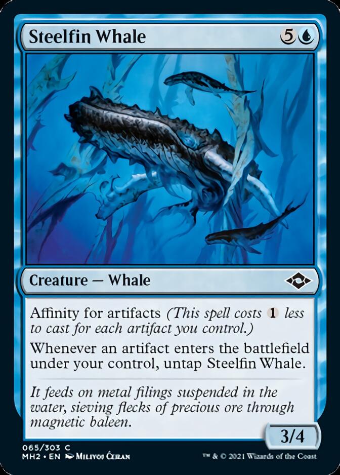 Steelfin Whale [Modern Horizons 2] | The Gaming Verse