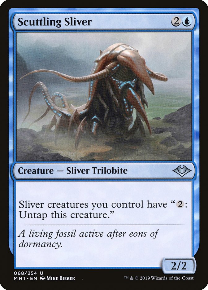 Scuttling Sliver [Modern Horizons] | The Gaming Verse