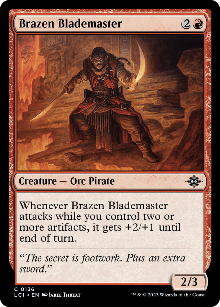 Brazen Blademaster [The Lost Caverns of Ixalan] | The Gaming Verse