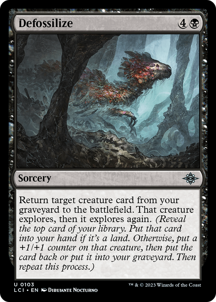 Defossilize [The Lost Caverns of Ixalan] | The Gaming Verse