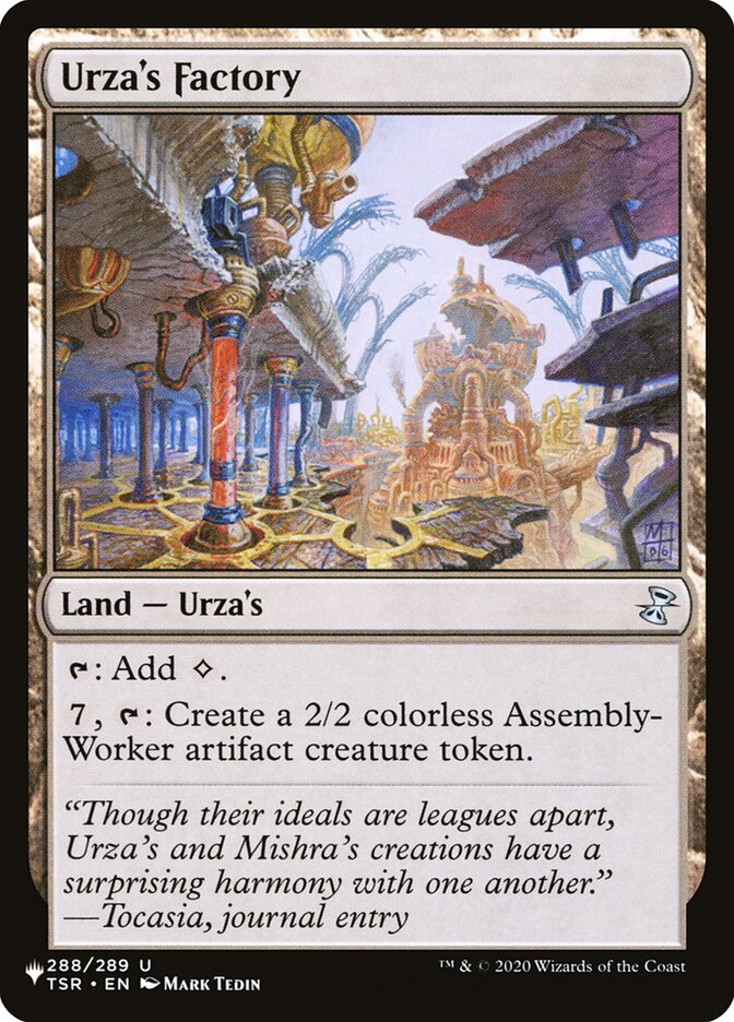 Urza's Factory [The List] | The Gaming Verse