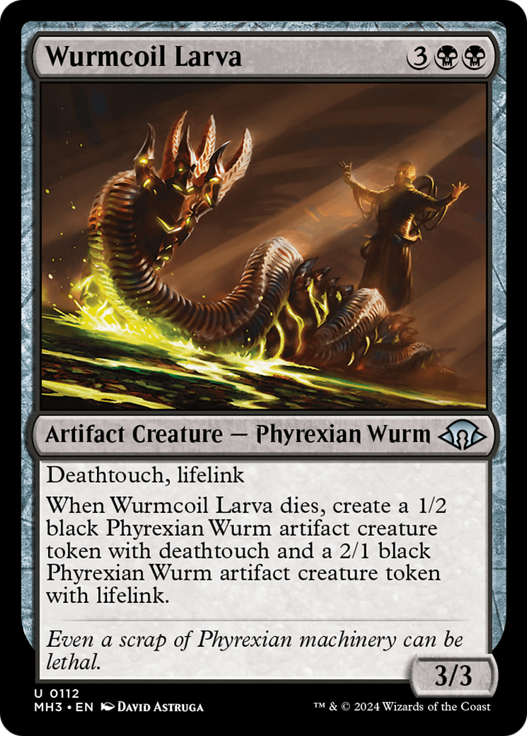 Wurmcoil Larva [Modern Horizons 3] | The Gaming Verse