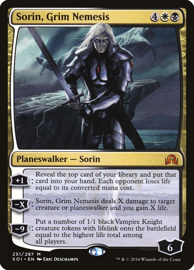 Sorin, Grim Nemesis [Shadows over Innistrad] | The Gaming Verse