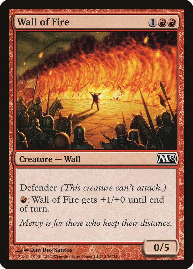 Wall of Fire [Magic 2013] | The Gaming Verse