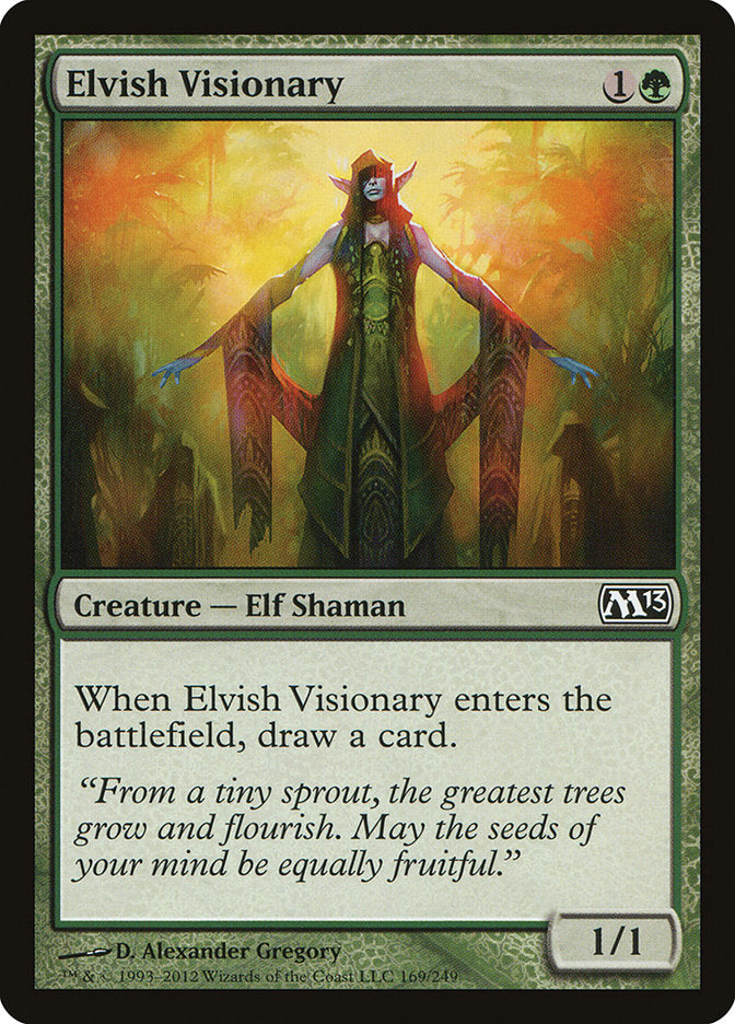 Elvish Visionary [Magic 2013] | The Gaming Verse