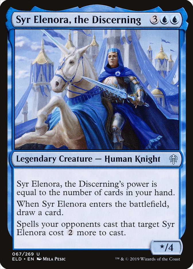 Syr Elenora, the Discerning [Throne of Eldraine] | The Gaming Verse