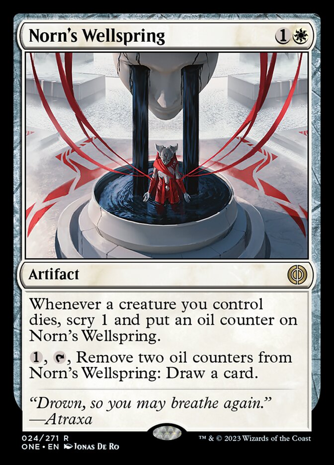 Norn's Wellspring [Phyrexia: All Will Be One] | The Gaming Verse