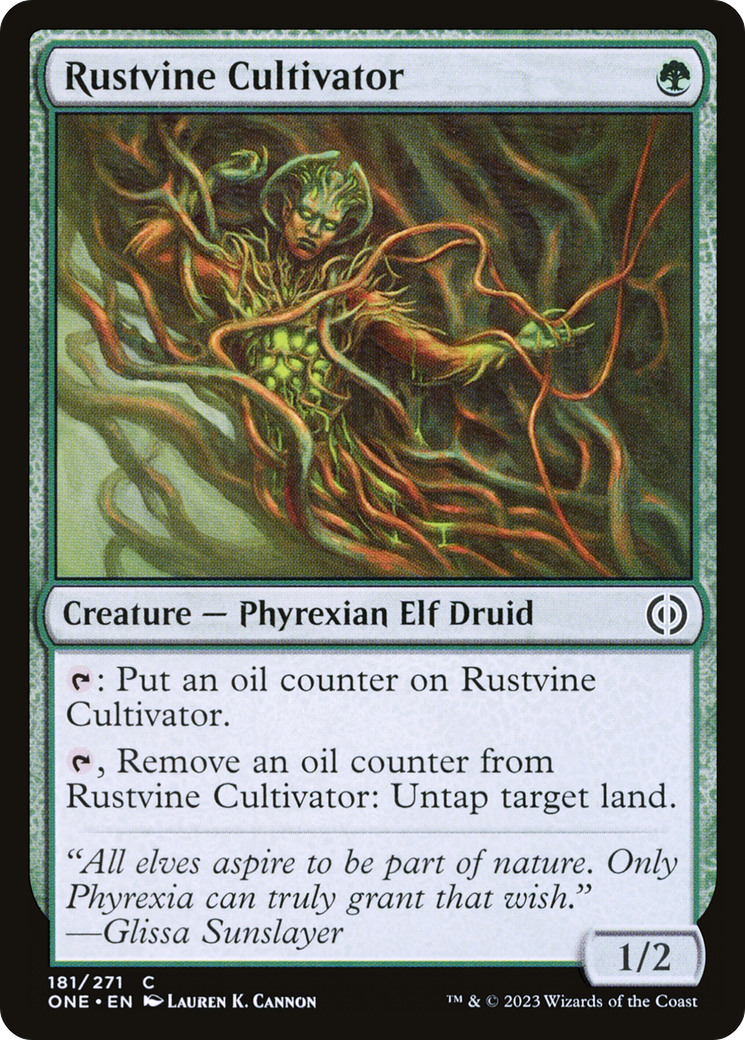 Rustvine Cultivator [Phyrexia: All Will Be One] | The Gaming Verse