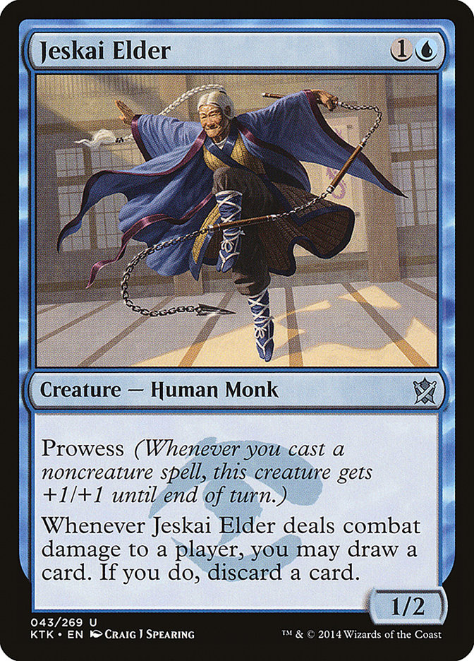 Jeskai Elder [Khans of Tarkir] | The Gaming Verse