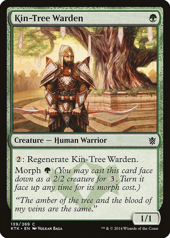 Kin-Tree Warden [Khans of Tarkir] | The Gaming Verse