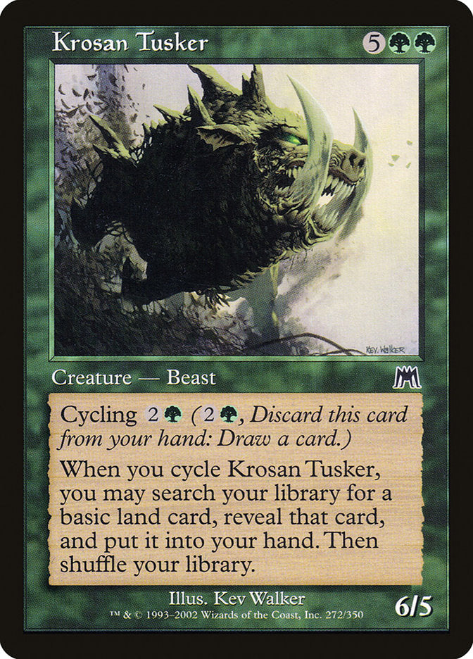 Krosan Tusker [Onslaught] | The Gaming Verse