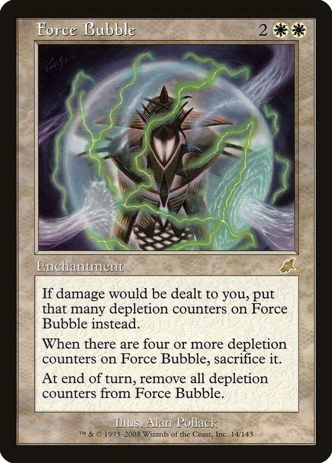 Force Bubble [Scourge] | The Gaming Verse