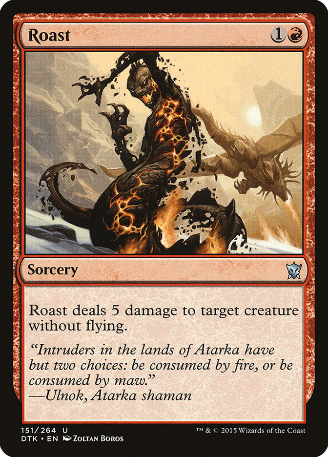 Roast [Dragons of Tarkir] | The Gaming Verse